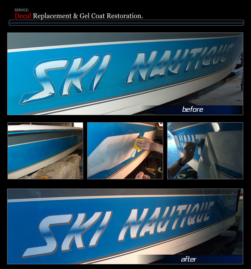 Ski Nautique - Correct Craft Decal Replacement